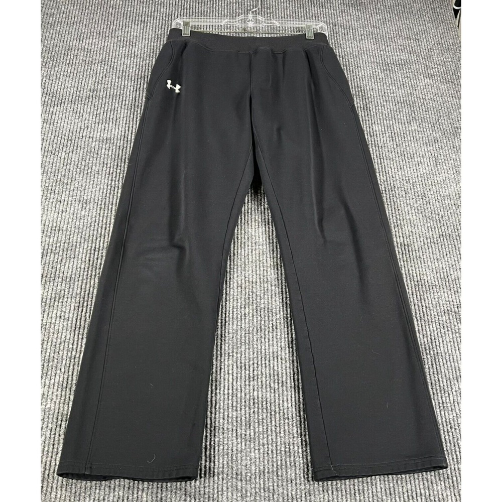 Under Armour Pants Womens Small Black Workout Activewear Casual Drawstrings